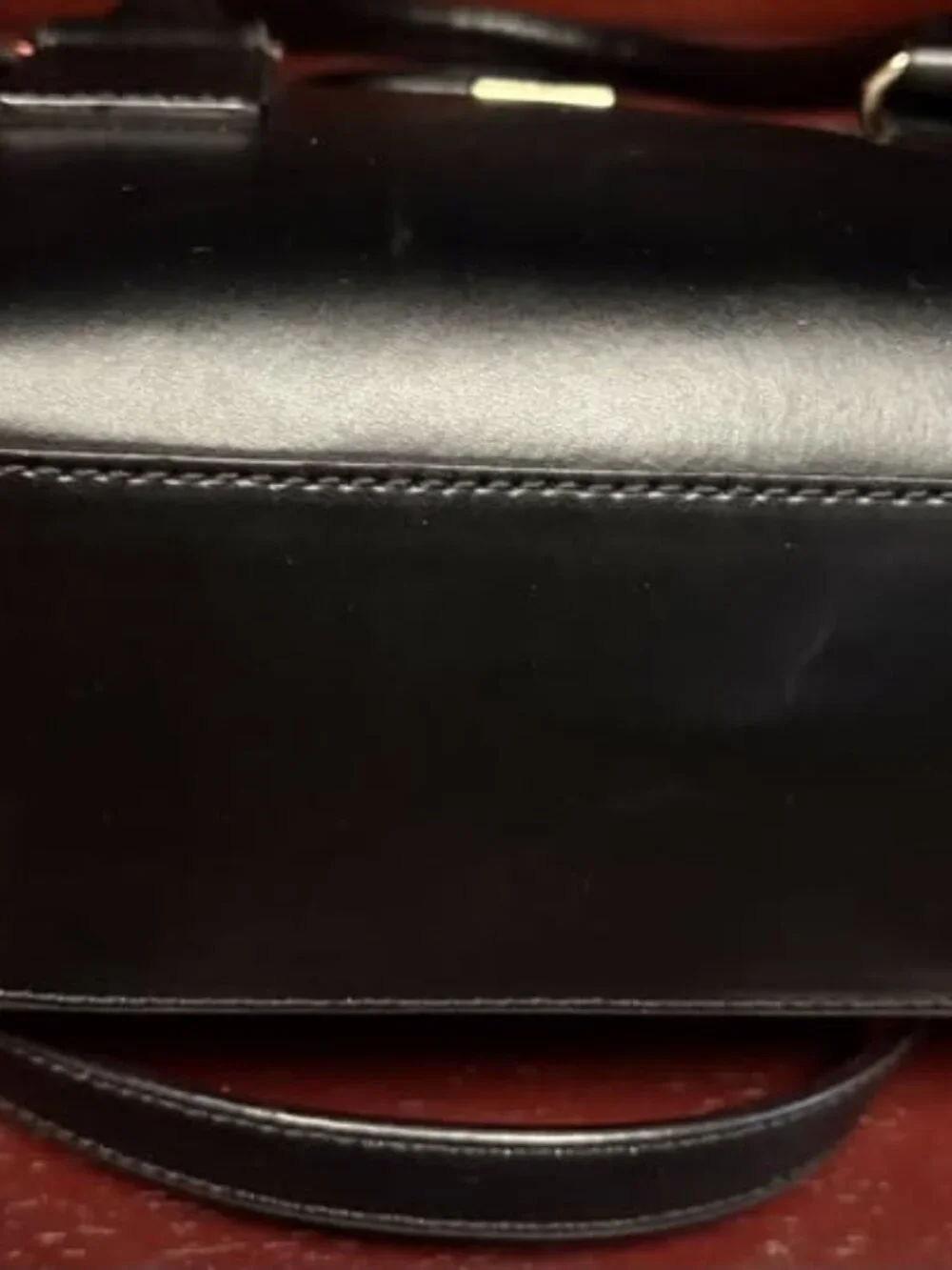 Kate Spade Soft Black Leather Spade Logo Flap Satchel + Crossbody Strap (2019–20